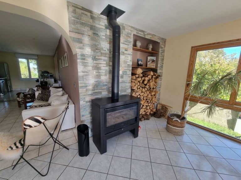 Poele a bois Deville Castillon - Quimperlé, Lorient