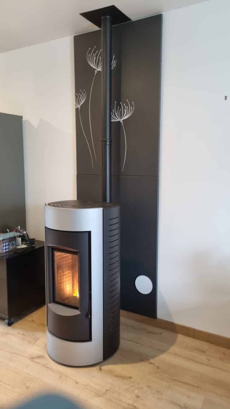 poêle à granulé gamme pro Invicta oléa gris